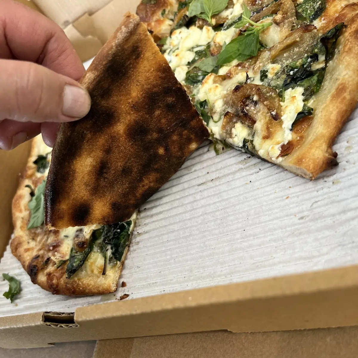 Roasted Garlic Pizza Bianca