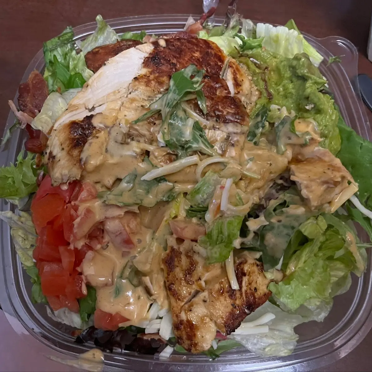Southwest Grilled Chicken Salad Without Dressing