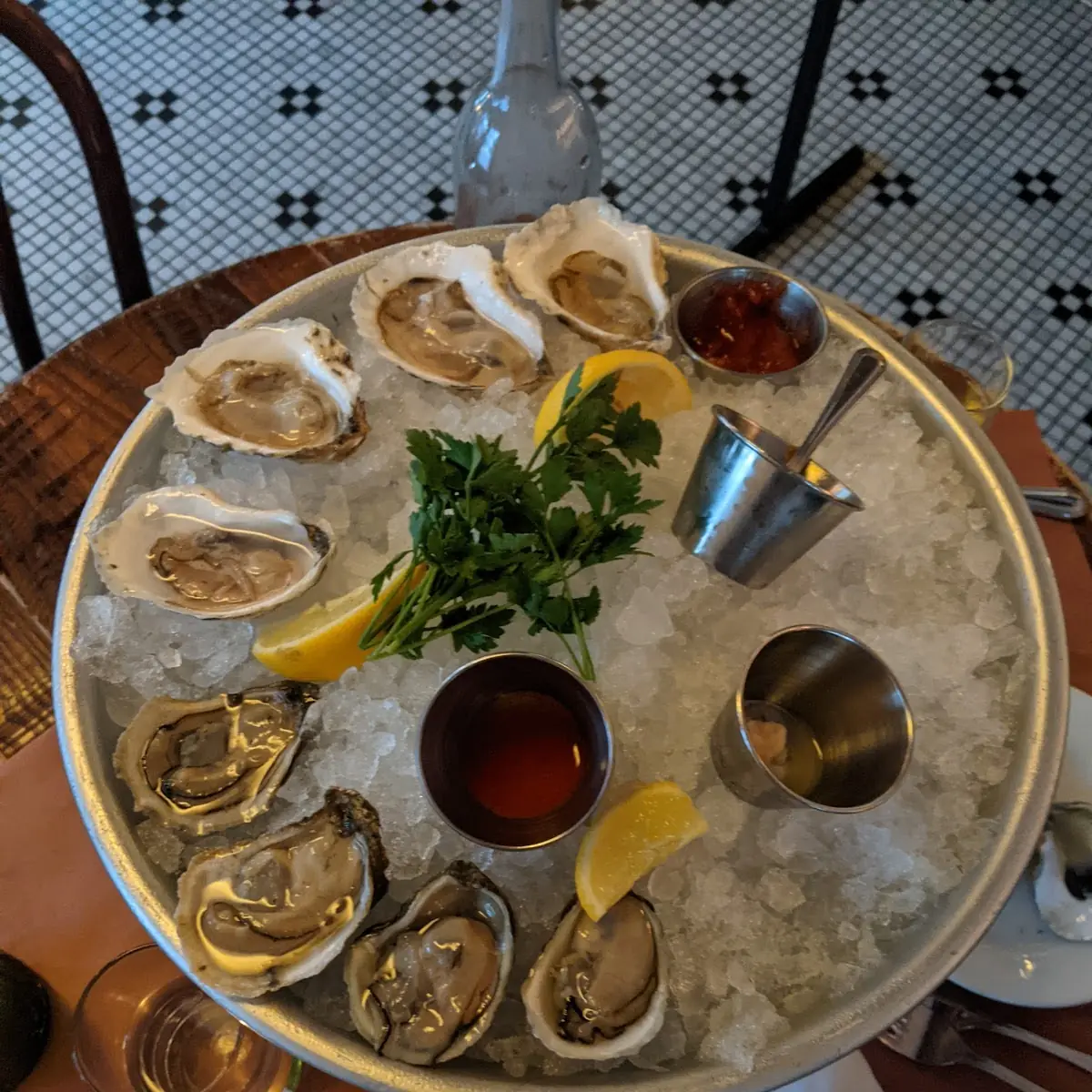 Oysters on the Half Shell
