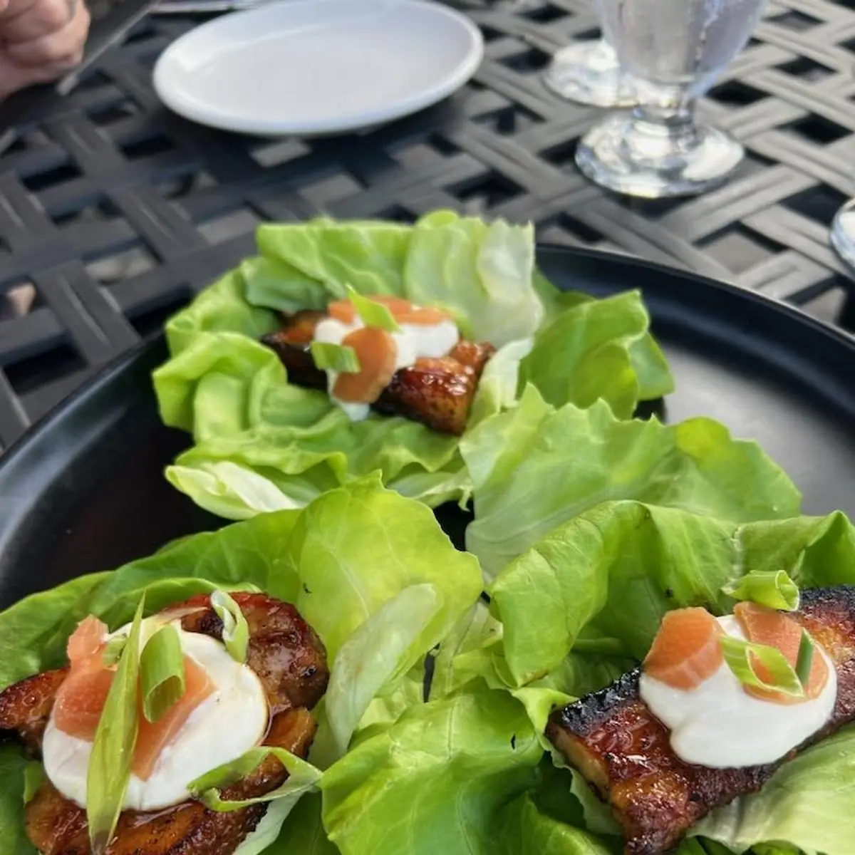 Pork Belly Lettuce Wraps
