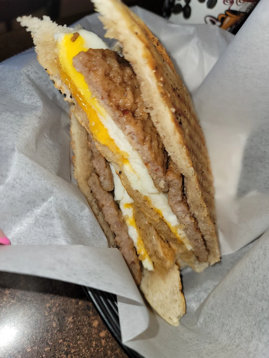 Maple Egge and Cheese Sandwich