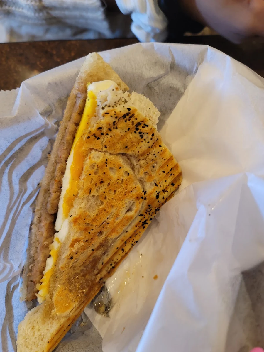 Maple Sausage Egg and Cheese