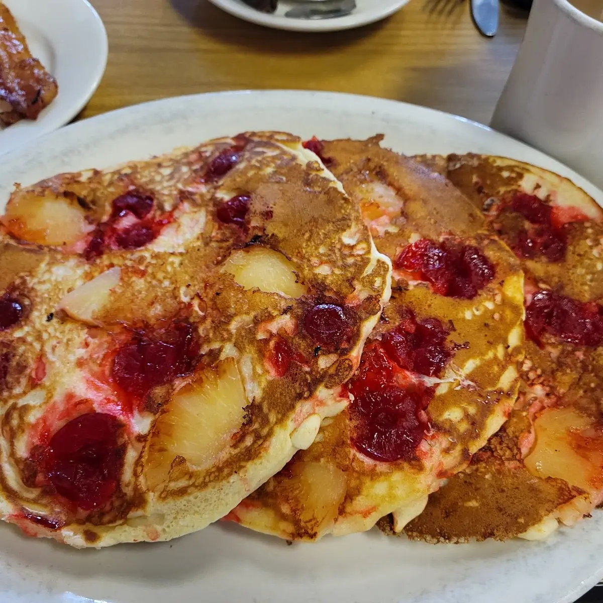 Pine Apple Upside Down Pancakes