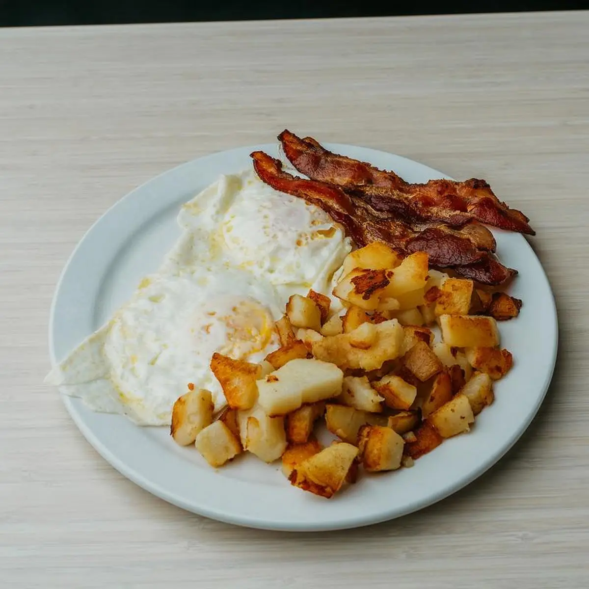Two Eggs and Potatoes