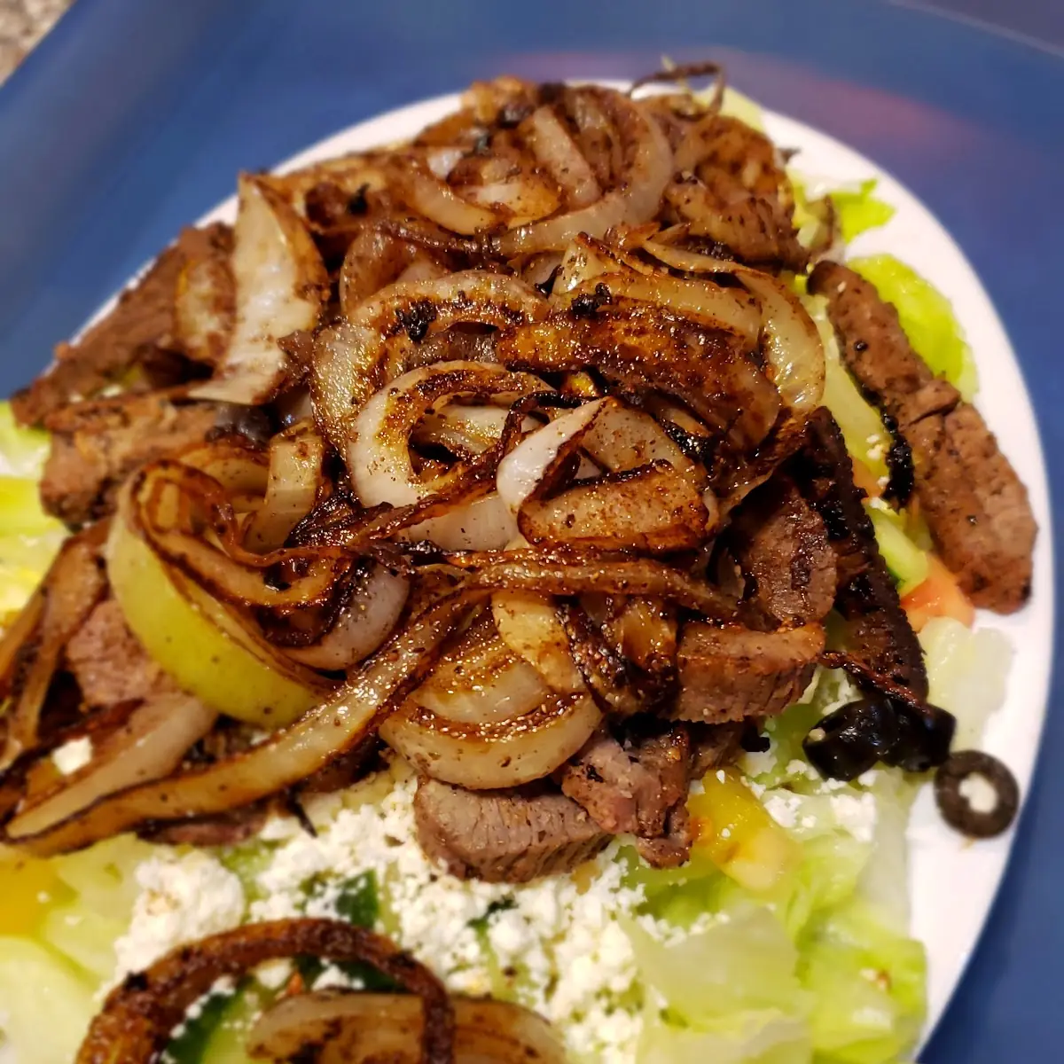 Beef Gyro Mushrooms