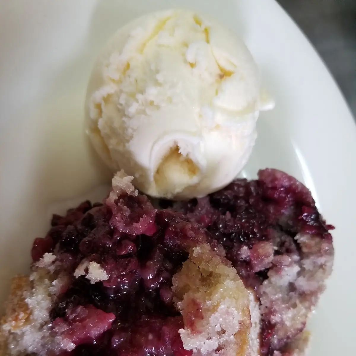Blueberry Cobbler
