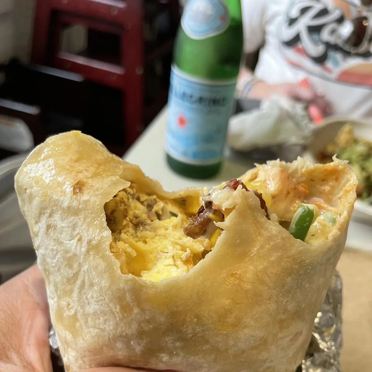 Egg and Chorizo Burrito