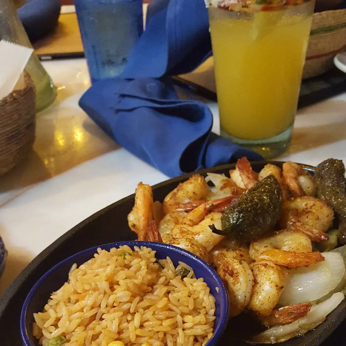 Shrimp Fajitas