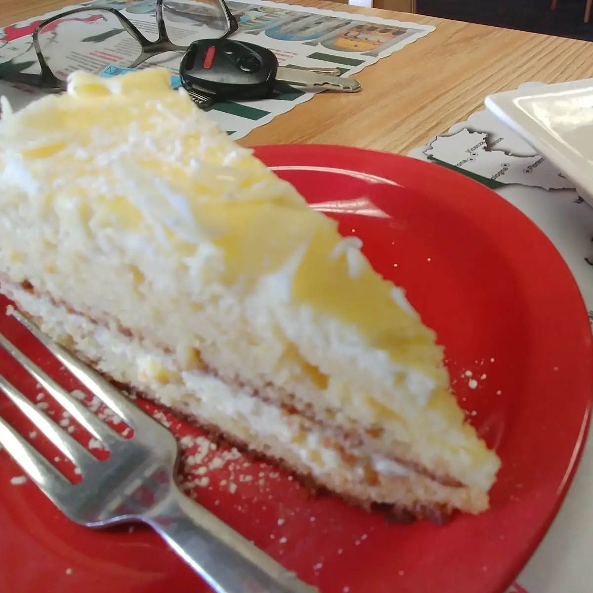 Lemoncello Cake Slice