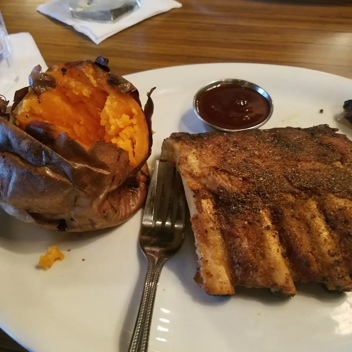 Sweet Potato and Ribs