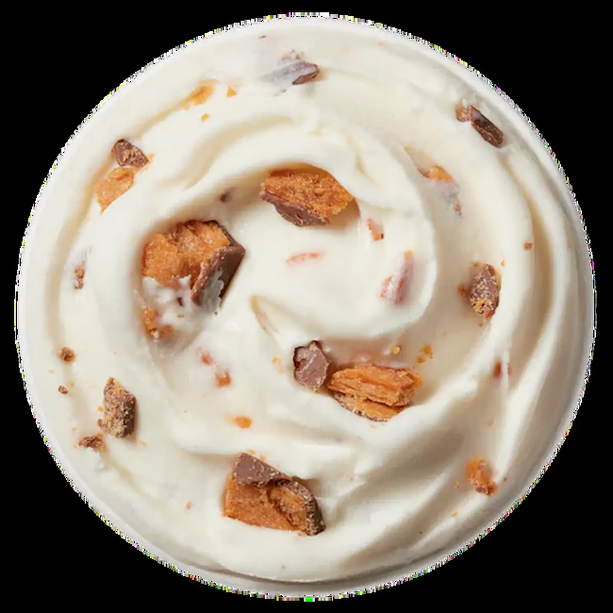 Turtle Pecan Cluster Blizzard Treat