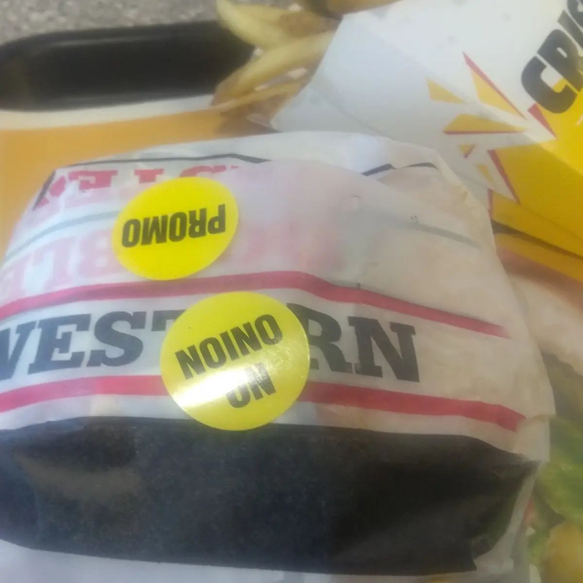 Double Western Bacon Cheeseburger