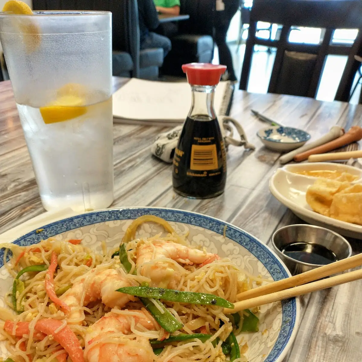 Rice Noodles with Shrimp