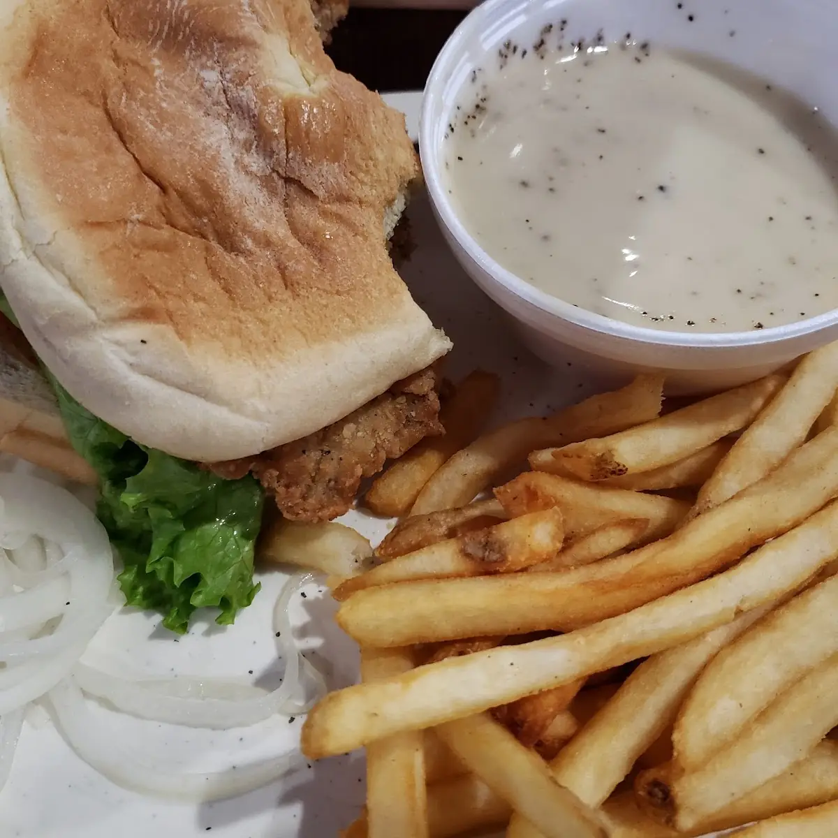 Chicken Fried Steak Sandwich