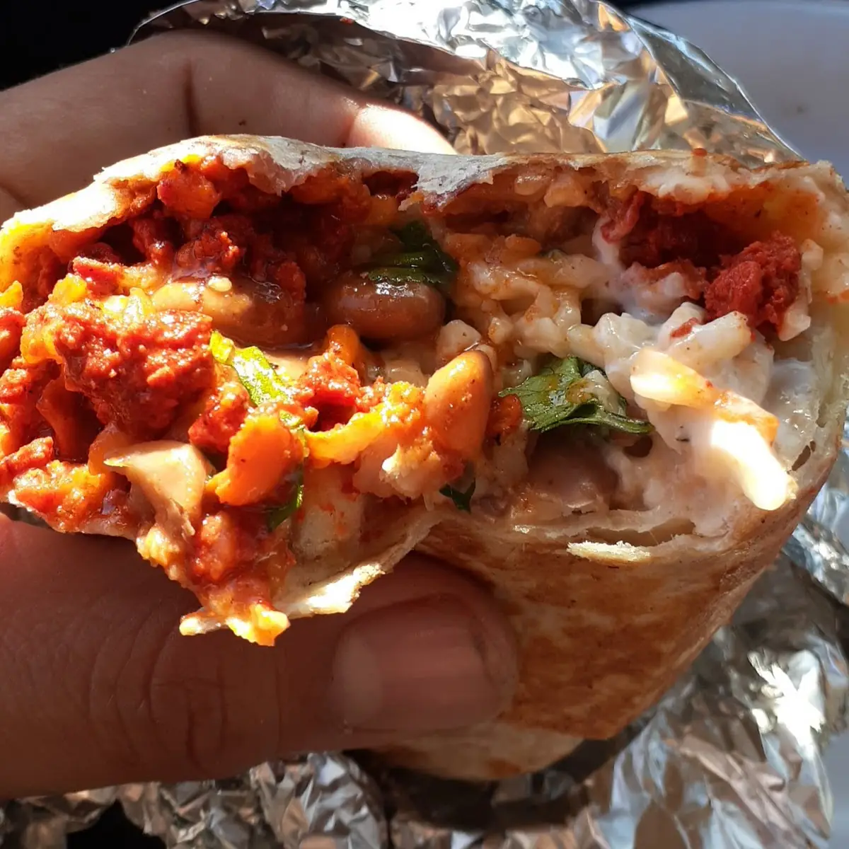 Chicken Burrito Supreme