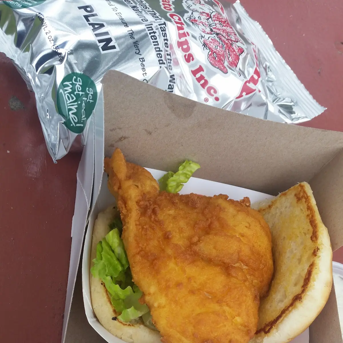 Fried Haddock Sandwich