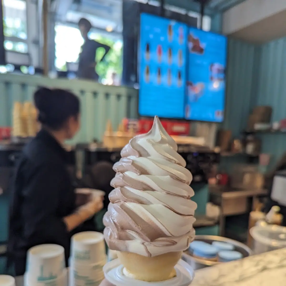 Coconut Soft Serve