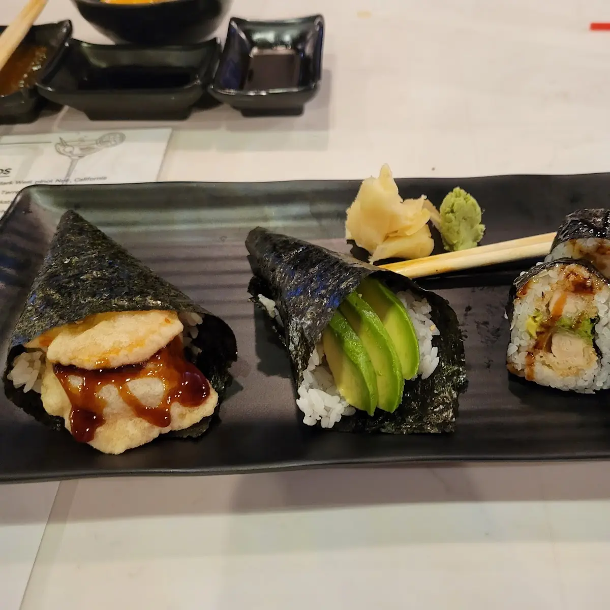 Spicy Scallops Hand Roll