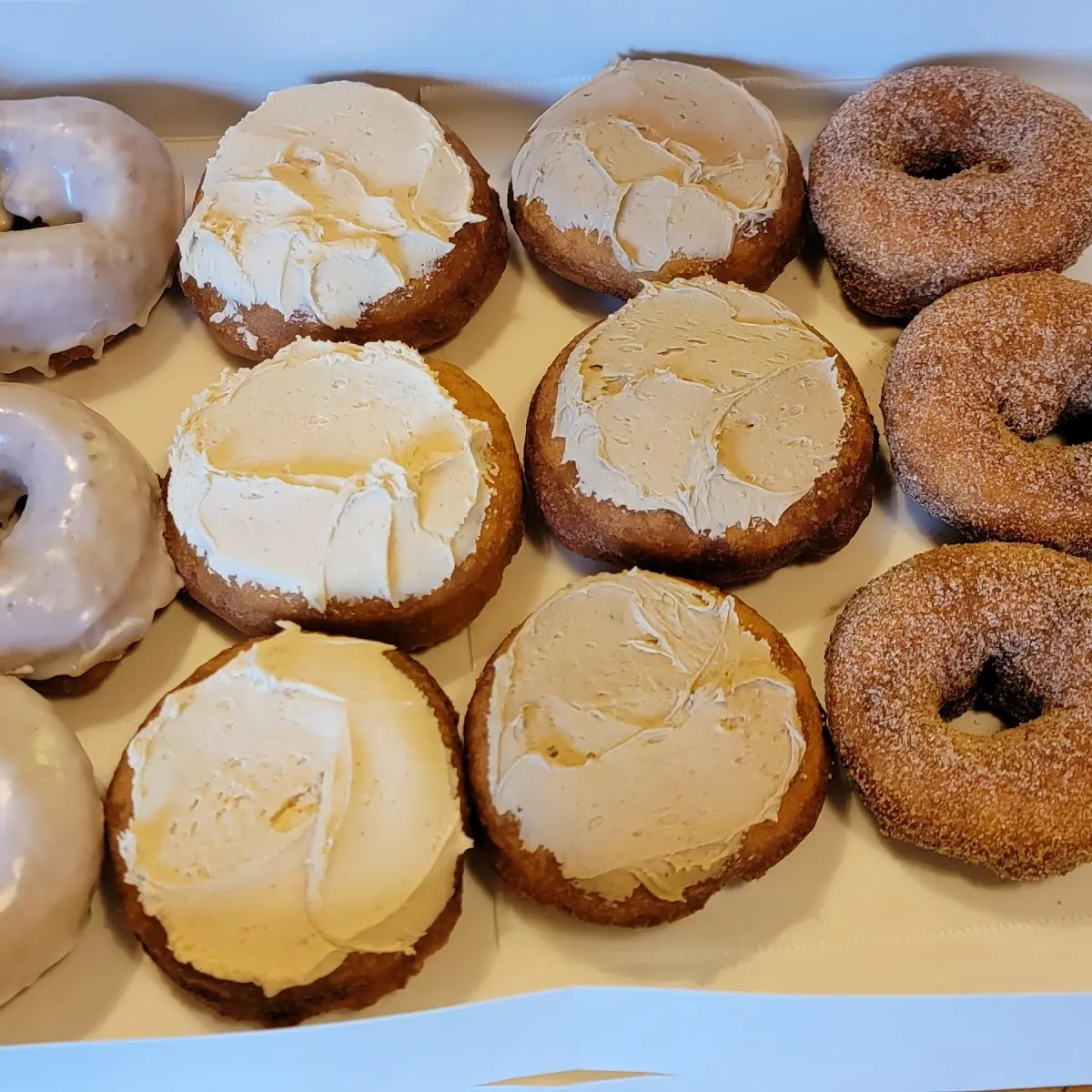 Glazed Peanut Butter Maple Cinnamon Sugar