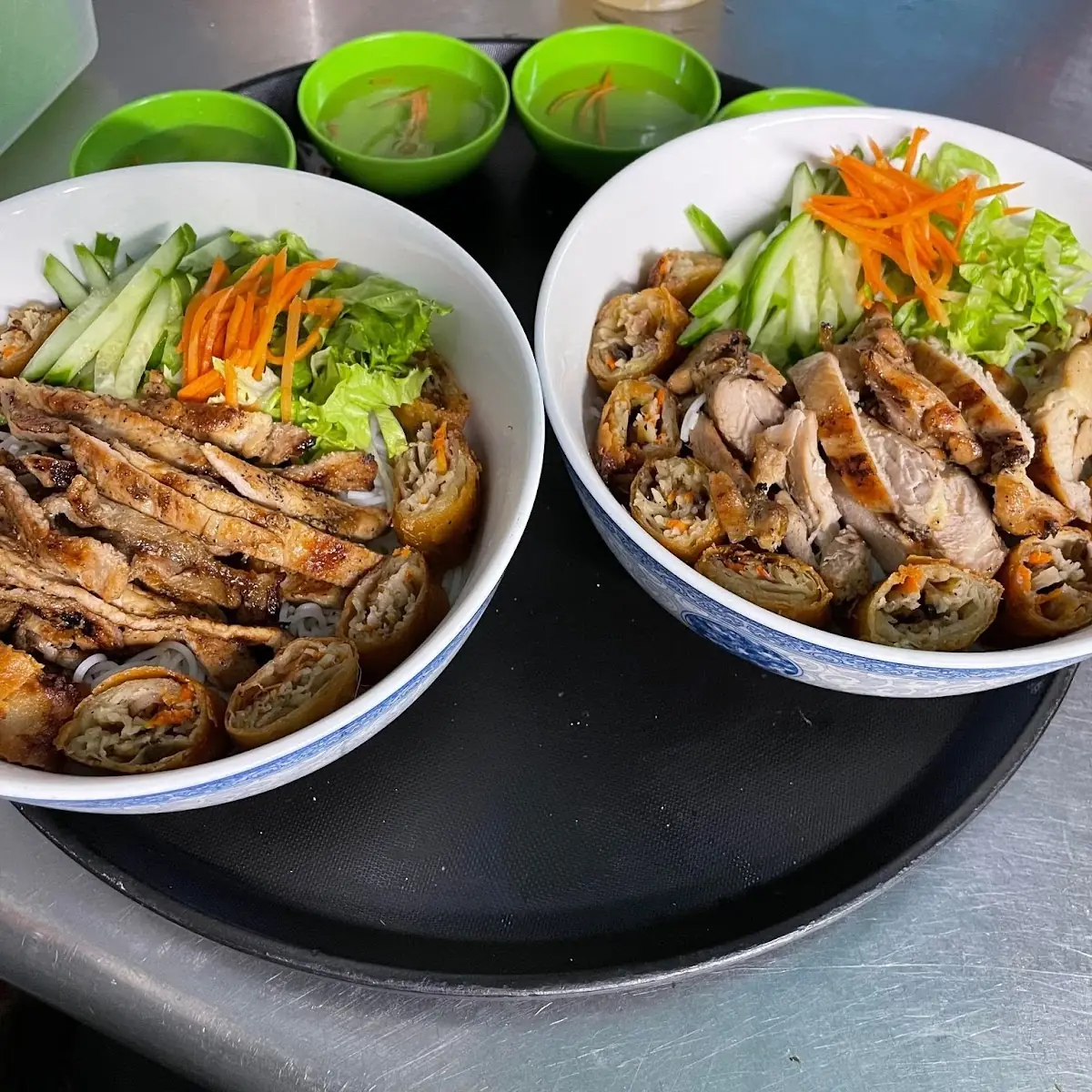 Bun Cha Gio / Vermicelli with Eggrolls