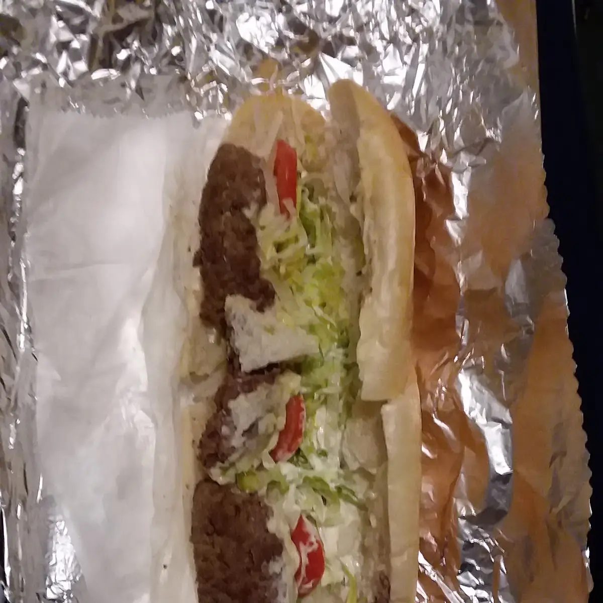 Cheese Burger Hoagie