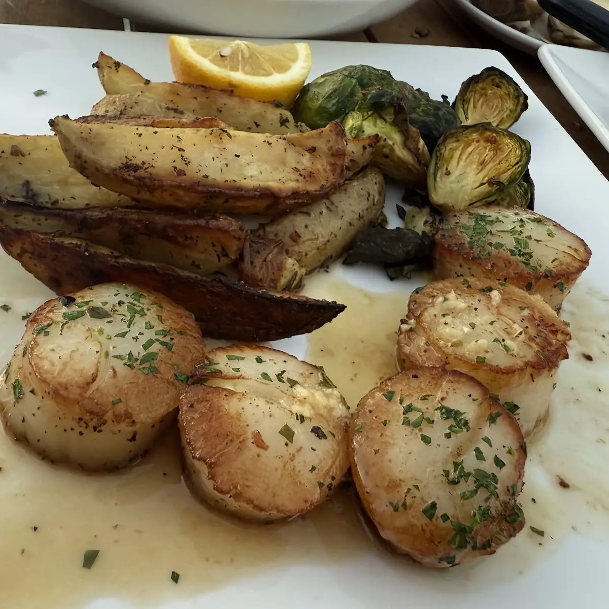 Grilled Sea Scallops