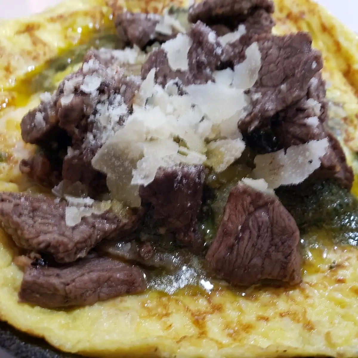 Steak Omelette
