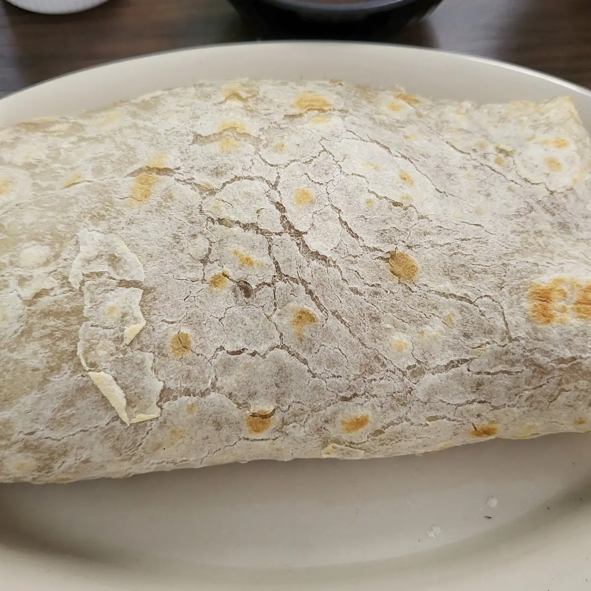 shredded chicken burrito