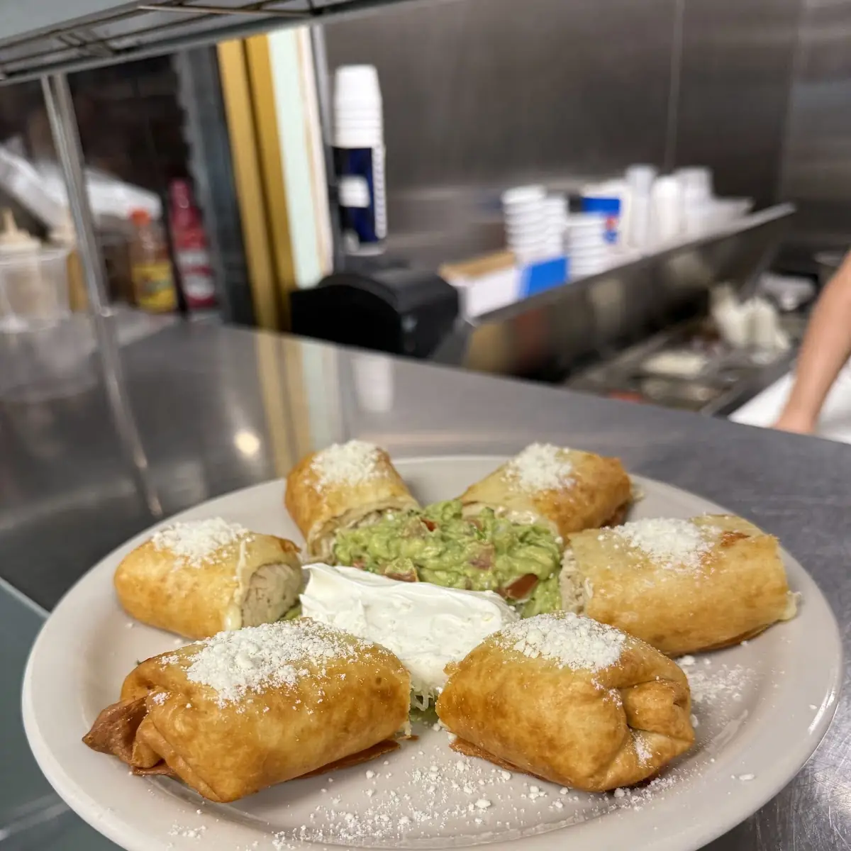 Cheese Cake Chimichanga