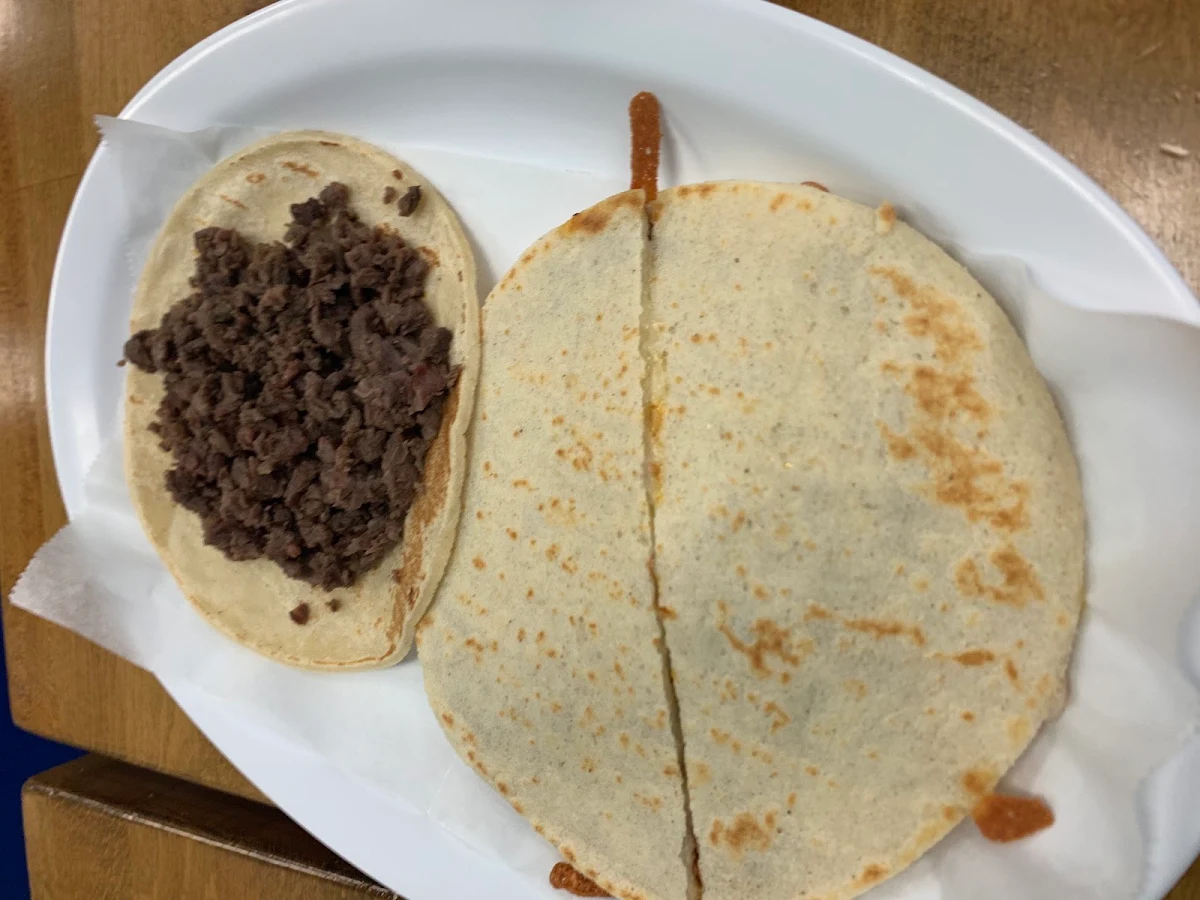 Flour Quesadilla with Meat