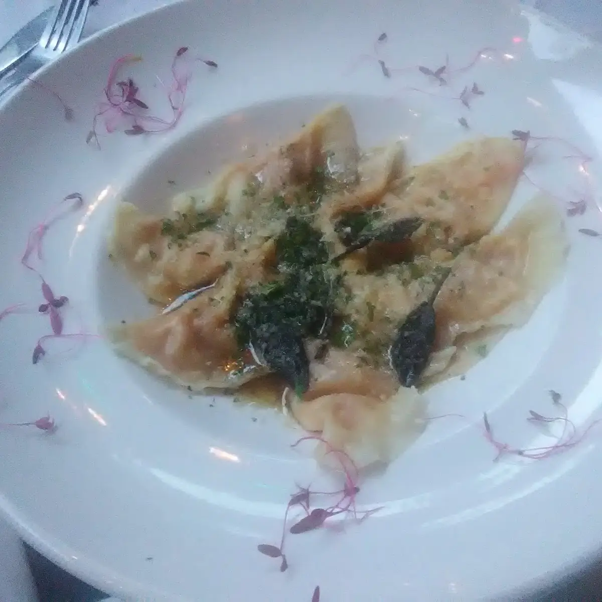 Butternut Squash Ravioli