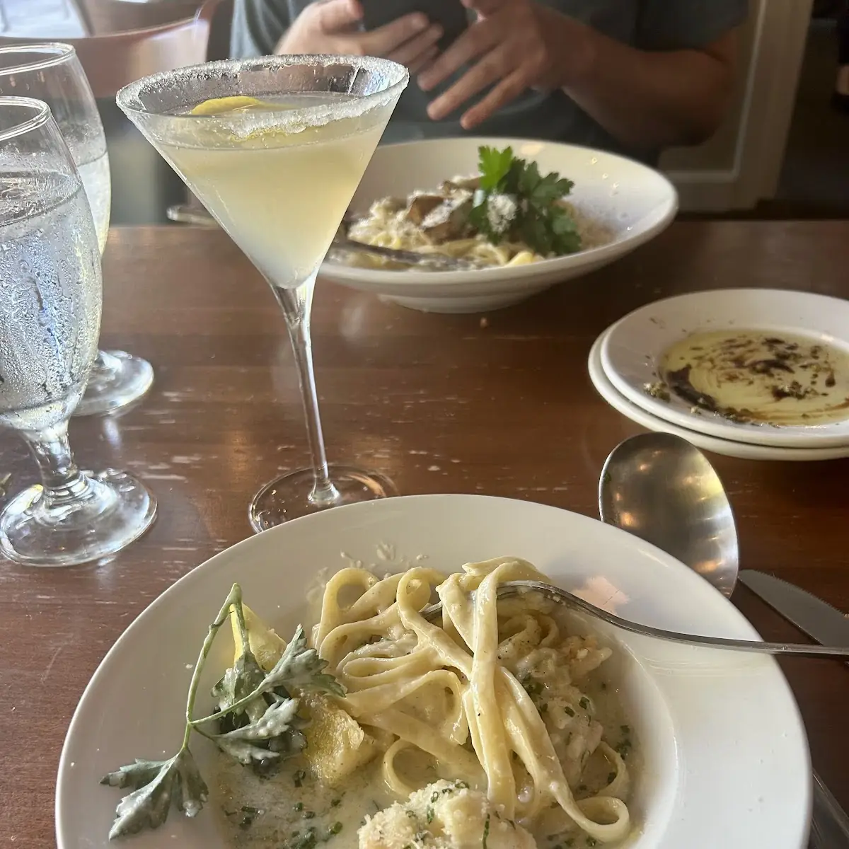 Fettuccine Alfredo with Chicken
