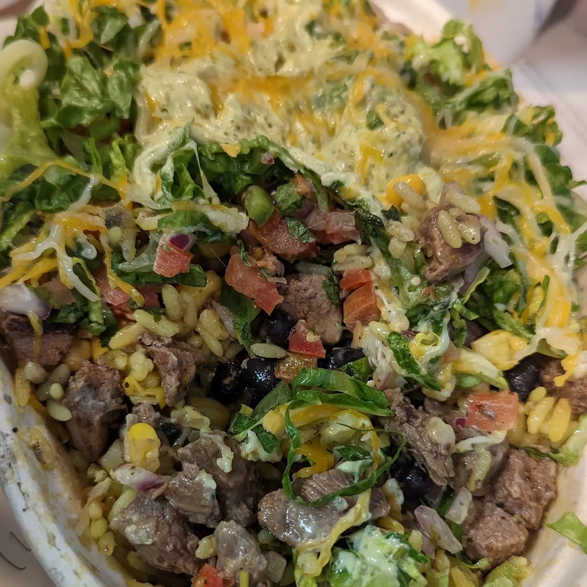 Steak Burrito Bowl