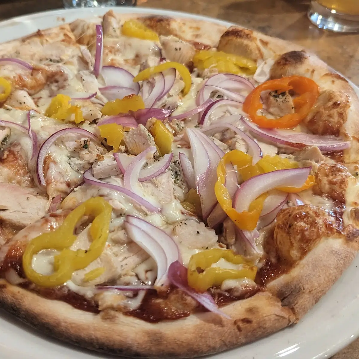 BBQ Chicken Pizza, Bistro Six One