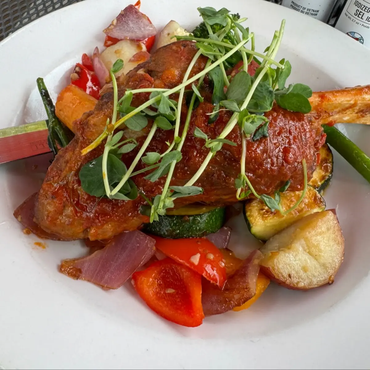 Lamb Shank, Bistro Six One