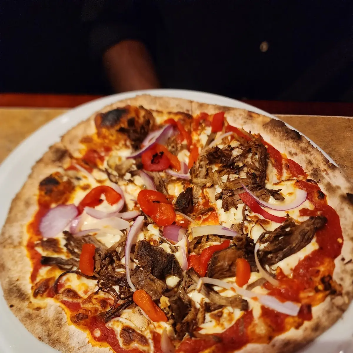 Philly Cheese Pizza, Bistro Six One
