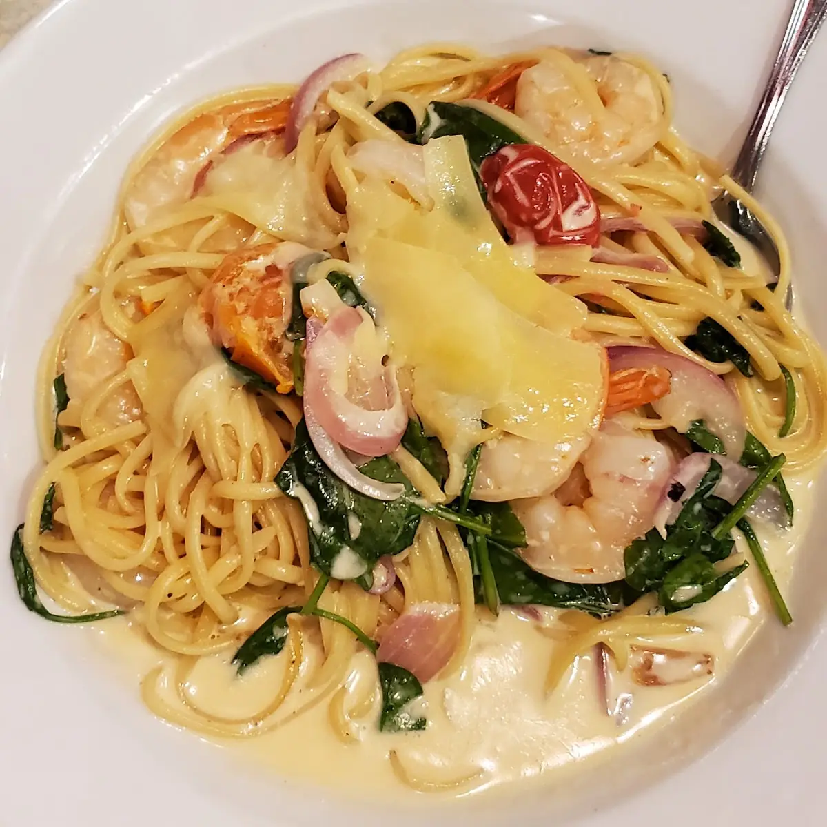 Shrimp Linguini, Bistro Six One