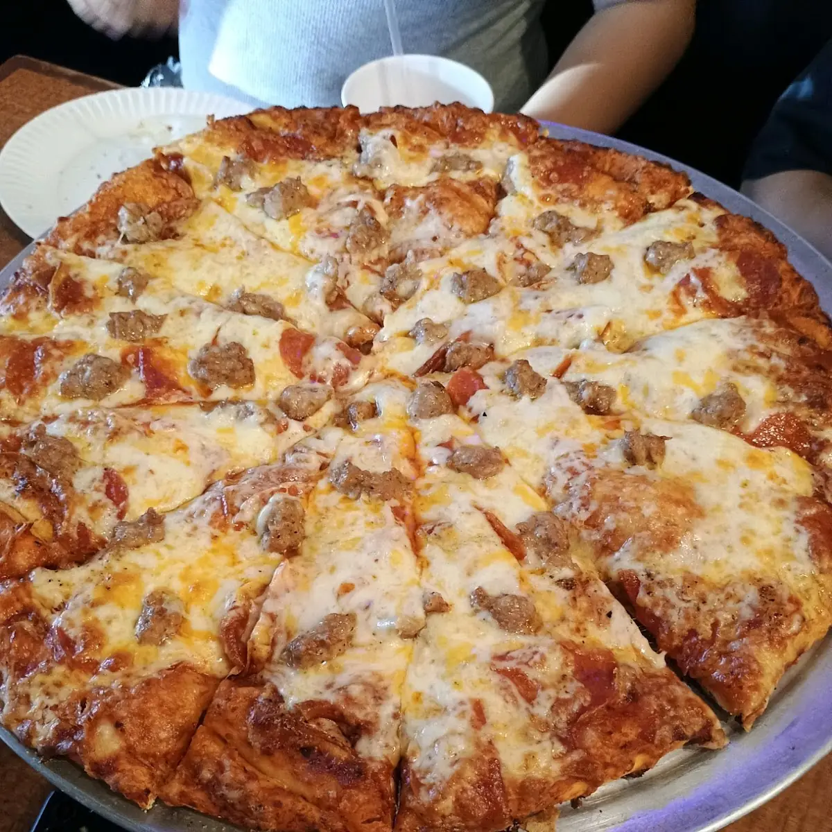 Pepperoni & Sausage & Extra Cheese Pizza