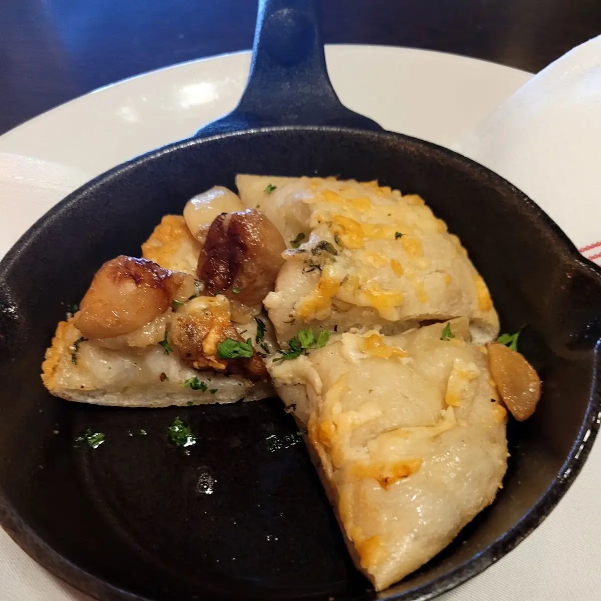 Skillet Garlic Bread