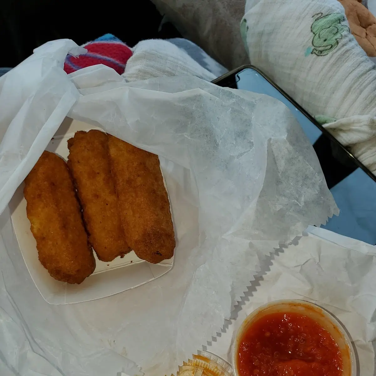 Mozzarella Sticks with Marinara