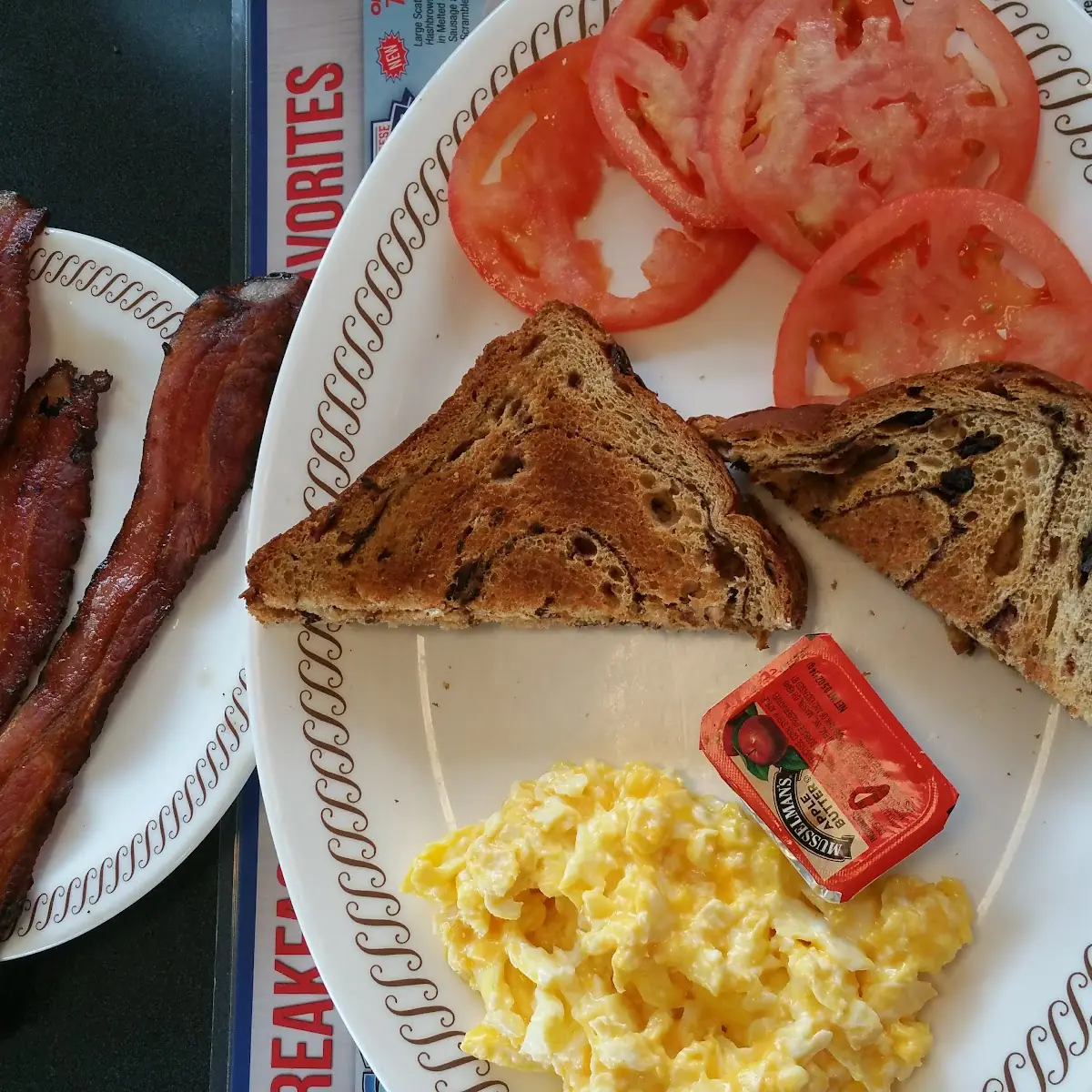 Che ESE Eggs with Bacon