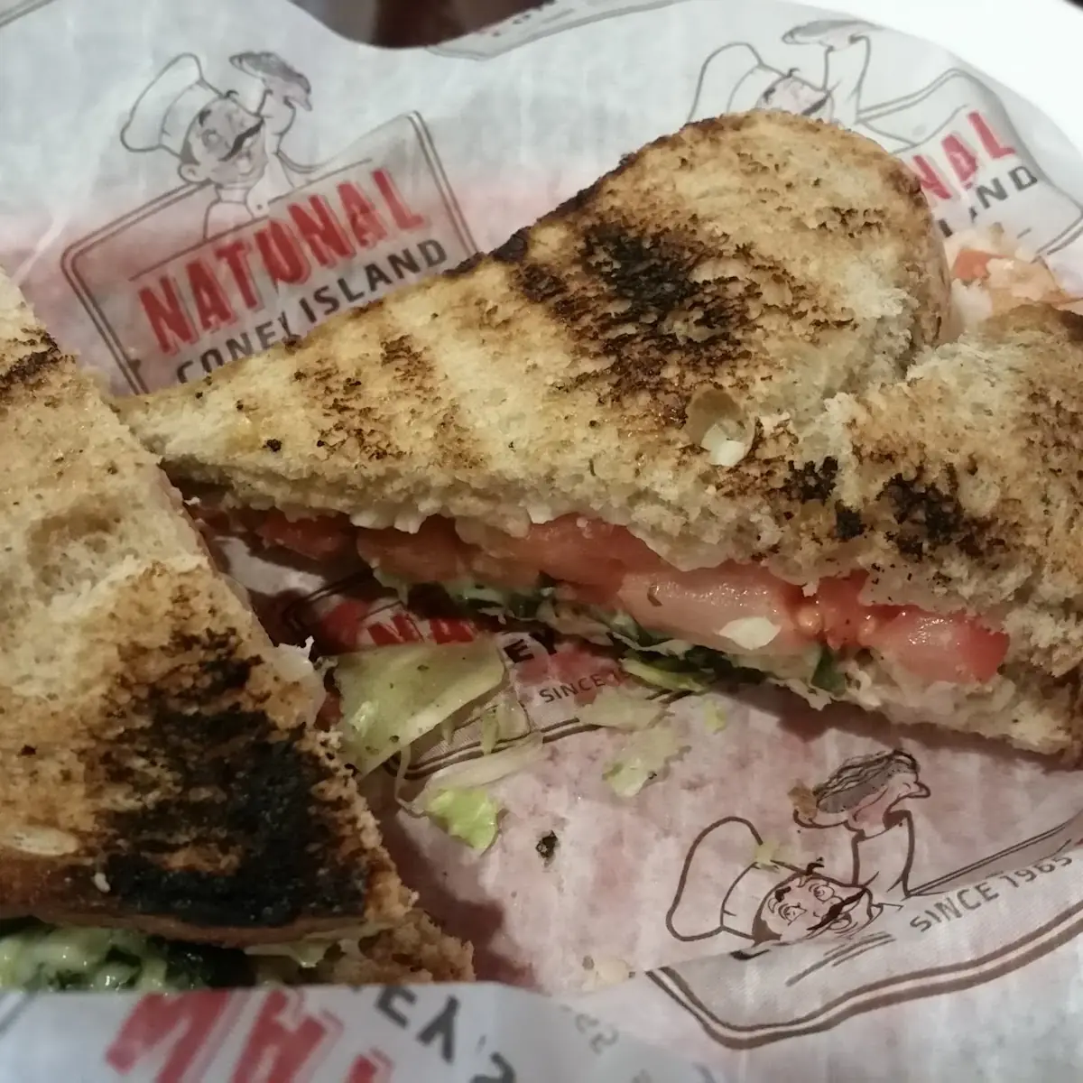 Turkey and Spinach Salad Panini