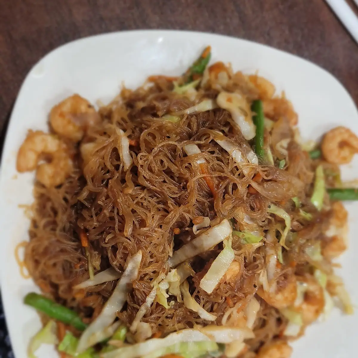 Pancit Noodle Plate