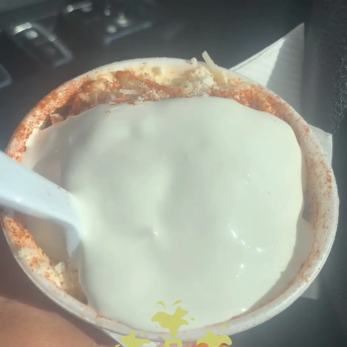 Corn with Sour Cream