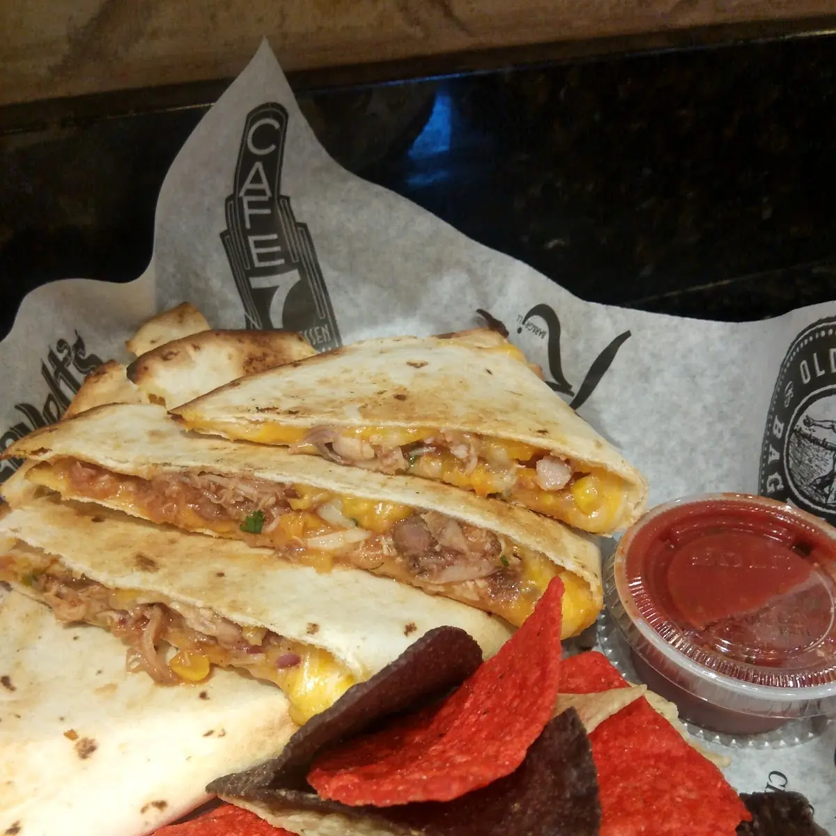 BBQ Chicken Quesadilla