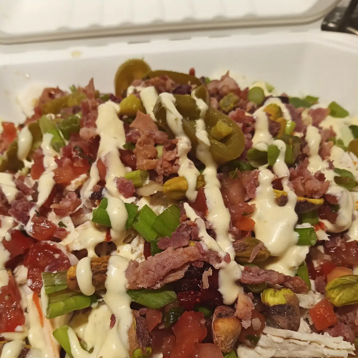 Spicy Chicken Tropical Salad