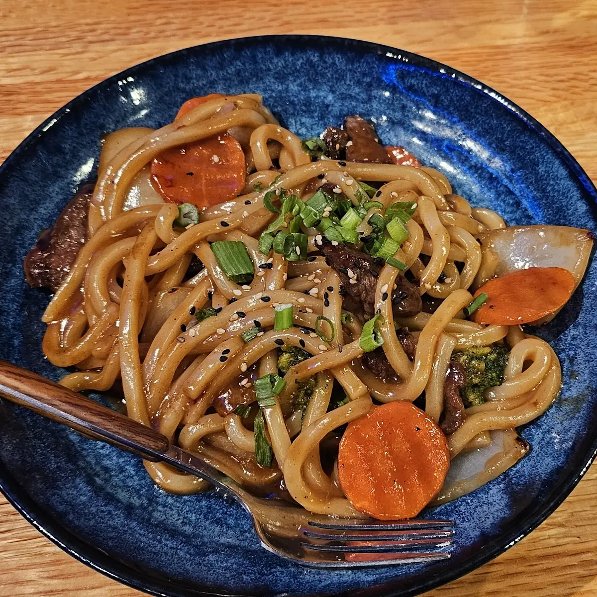 Vegetable Pan-Fried Udon