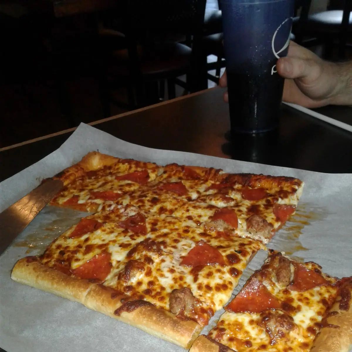 Big Time Pepperoni with Half Italian Sausage