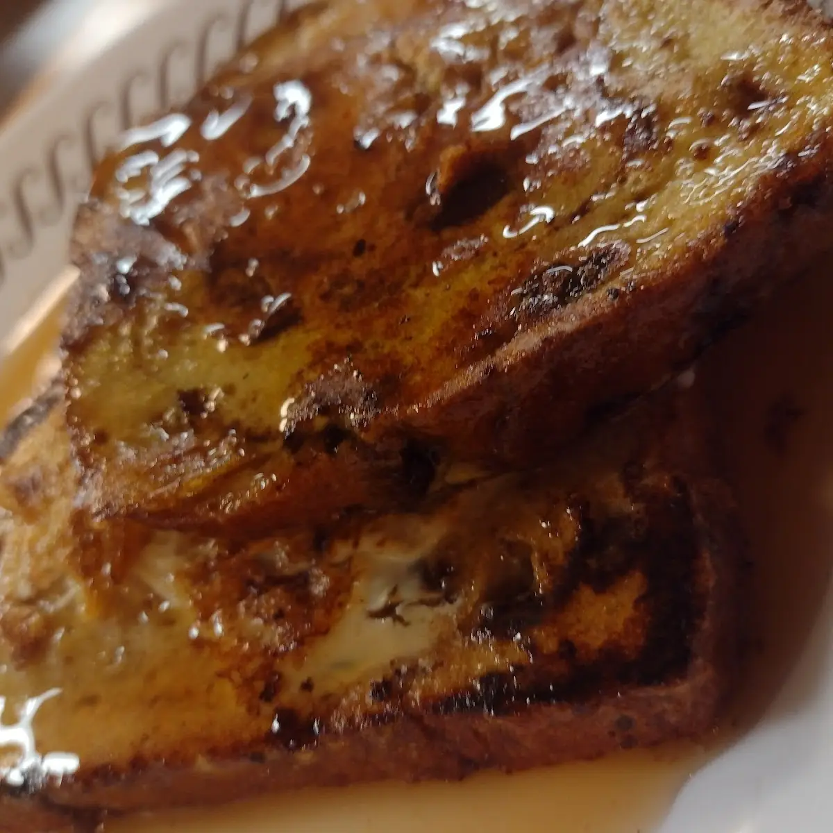 Cheese N' Eggs with Raisin Toast