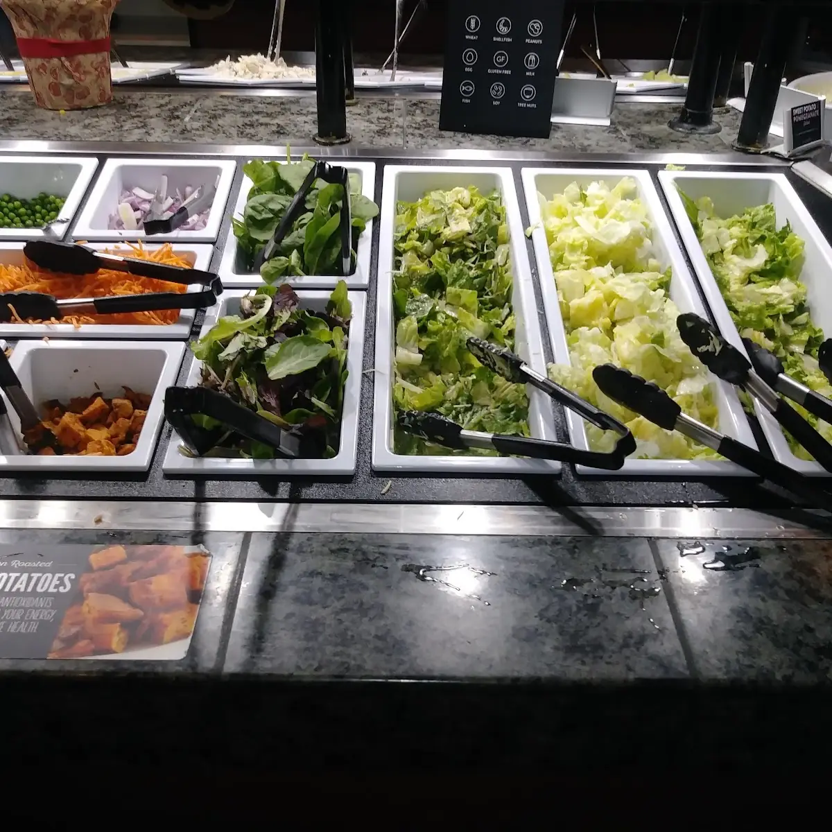 Bomb a Salad Bar